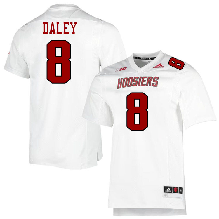Stephen Daley Indiana Jerssey,Indiana University Hooisers Football Jersey,Uniforms-Retro White